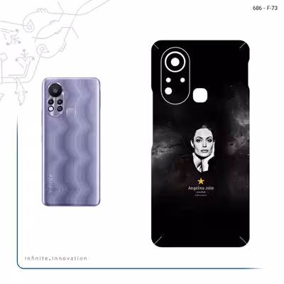 برچسب پوششی ماهوت مدل Angelina Jolie مناسب برای گوشی موبایل اینفینیکس Hot 11s