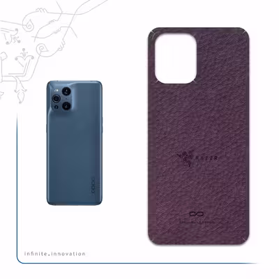برچسب پوششی ماهوت مدل PL-RZR مناسب برای گوشی موبایل اپو Find X3 Pro