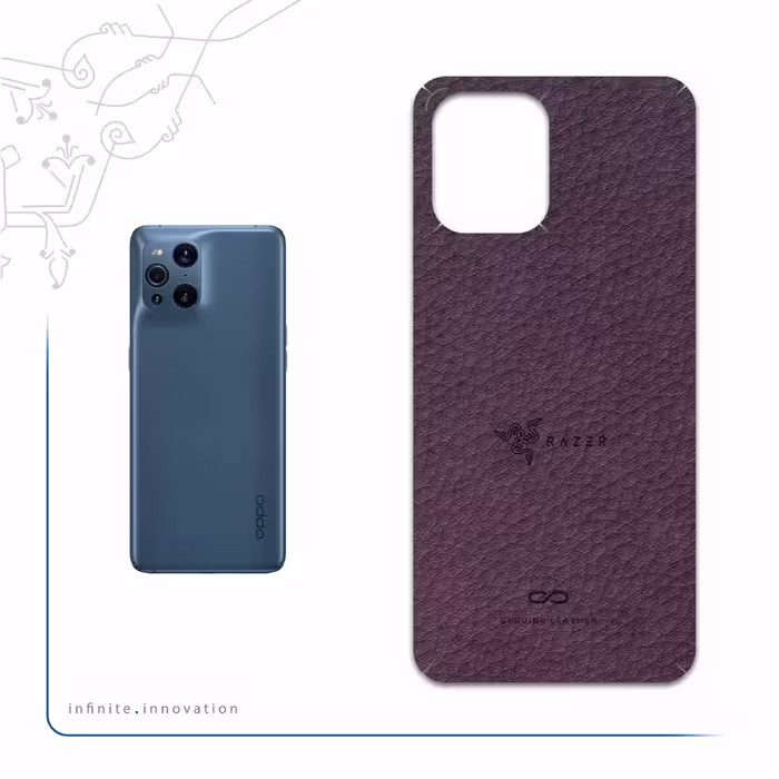 برچسب پوششی ماهوت مدل PL-RZR مناسب برای گوشی موبایل اپو Find X3 Pro