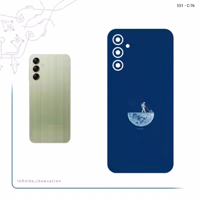 برچسب پوششی ماهوت مدل Minimal Gardener Astronaut مناسب برای گوشی موبایل سامسونگ Galaxy A14