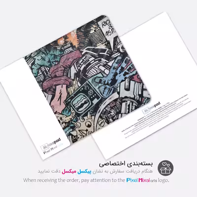 ماوس پد پیکسل میکسل مدل Techraid