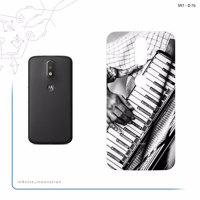 برچسب پوششی ماهوت مدل Accordion مناسب برای گوشی موبایل موتورولا Moto G4