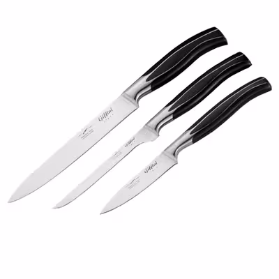 چاقو آشپزخانه جی فی نی مدل GQQ3 مجموعه 3 عددی