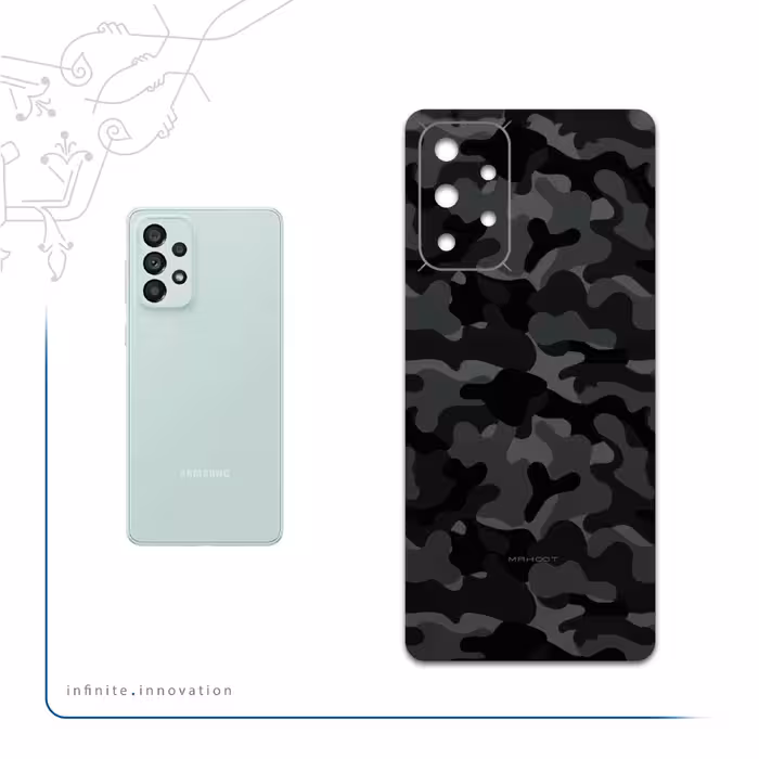 برچسب پوششی ماهوت مدل Night-Army مناسب برای گوشی موبایل سامسونگ Galaxy A73 5G