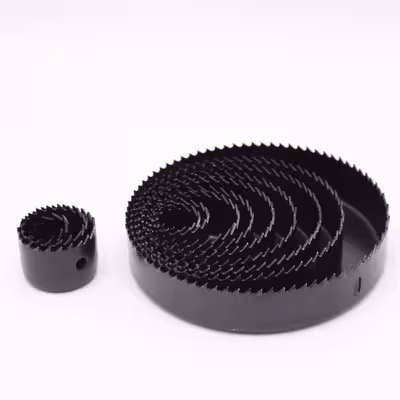 مته گرد بر چوب مدل بلک بول کد YP-CHOOB-MDF-018 سایز 19-127 میلیمتر مجموعه 18 عددی