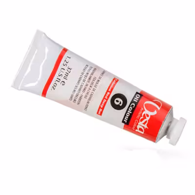 رنگ روغن وستا مدل Cadmium Deep Hue 6 حجم 37 میلی لیتر