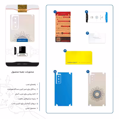 برچسب پوششی ماهوت مدل Art of Illumination 1-FullSkin مناسب برای گوشی موبایل سامسونگ Galaxy S21 FE 5G