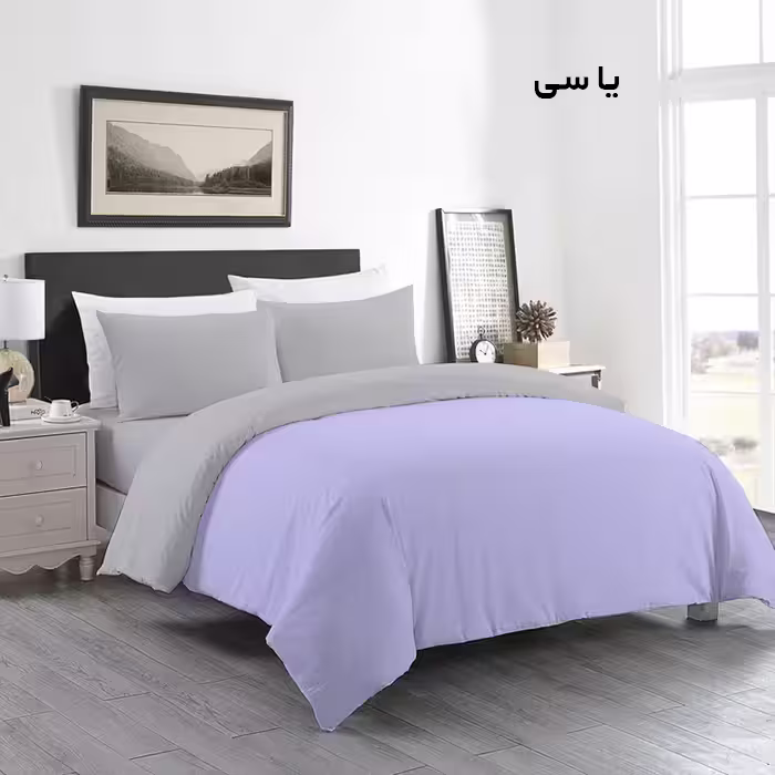 سرویس ملحفه تهران خواب مدل دورو کد t160 دو نفره چهار تکه 