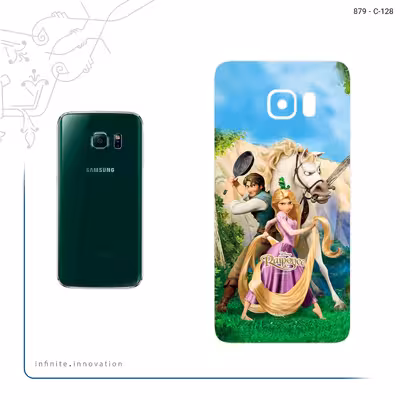 برچسب پوششی ماهوت مدل Rapunzel مناسب برای گوشی موبایل سامسونگ Galaxy S6 Edge