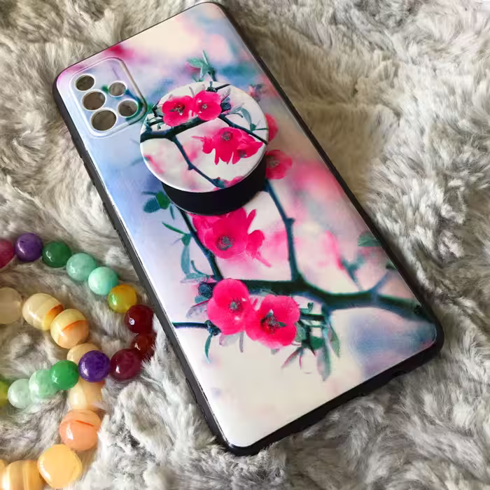 کاور کد A4273 مناسب برای گوشی موبایل سامسونگ Galaxy A71 به همراه پایه نگهدارنده