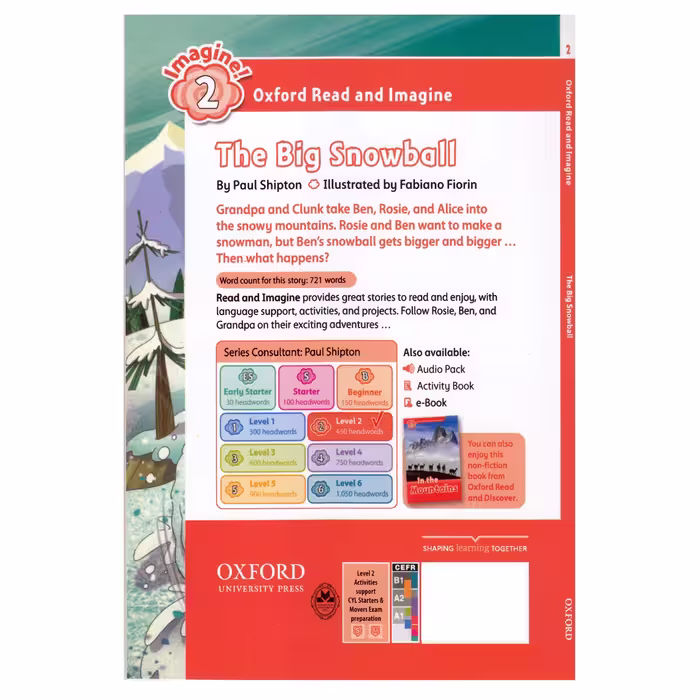 کتاب Oxford Read and Imagine2 The Big Snowball اثر Paul Shipton انتشارات الوندپویان