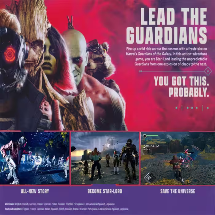 بازی Marvel’s Guardians of the Galaxy مخصوص PC