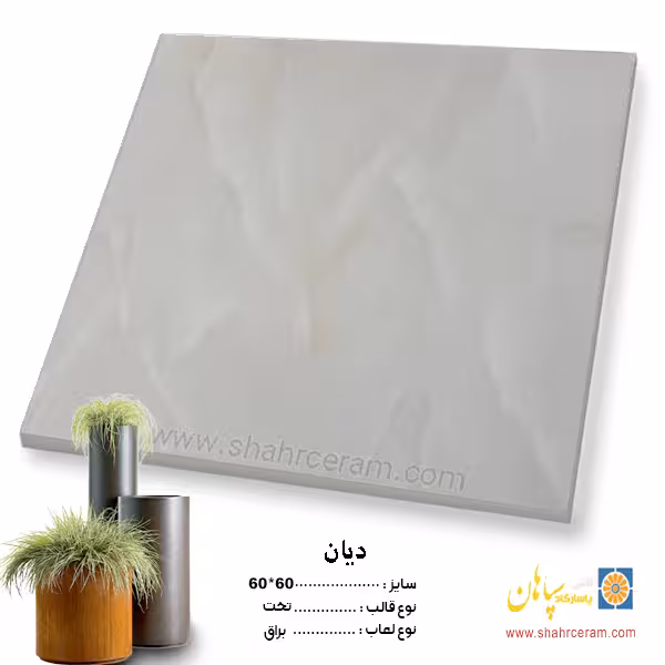 سرامیک دیان 60*60 کاشی پاسارگاد سپاهان