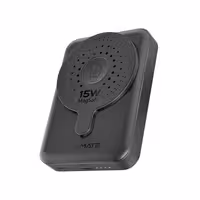 پاوربانک پرومیت مدل POWERMAG-DUO.BLACK به ظرفیت 10000 میلی آمپر ساعت | کالا مکس