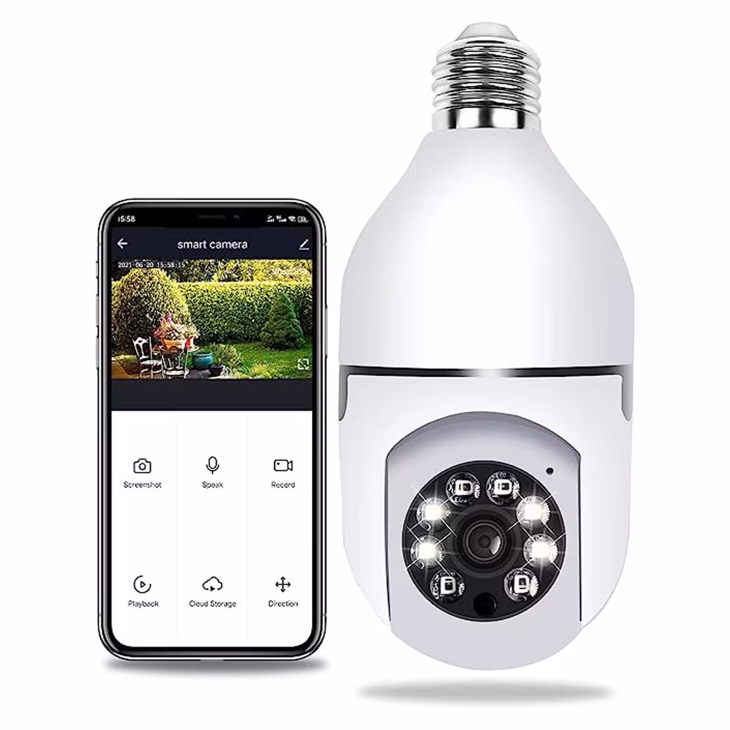 دوربین امنیتی AUTOYSUR 360 Degree Security Cameras Wireless Outdoor