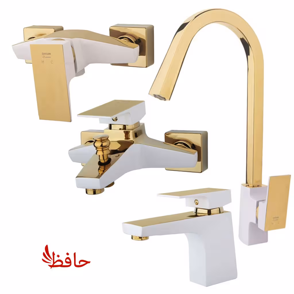 ست شیرالات راسان مدل النا شیری طلایی