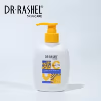 لوسیون ضدآفتاب مرطوب‌کننده DR.RASHEL Vitamin C & Hyaluronic Acid Moisturizing Sunscreen Lotion SPF50 PA   _اورجینال