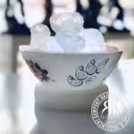 سنگ نمک  چراغ خواب طرح کاسه ایه دار 8655