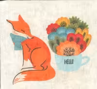 دفترچه یادداشت خط دار مخملی 11*11 قدیما (کدKA117)