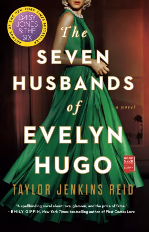 کتاب The Seven Husbands of Evelyn Hugo رمان انگلیسی هفت همسر اویلین هوگو اثر Taylor Jenkins Reid