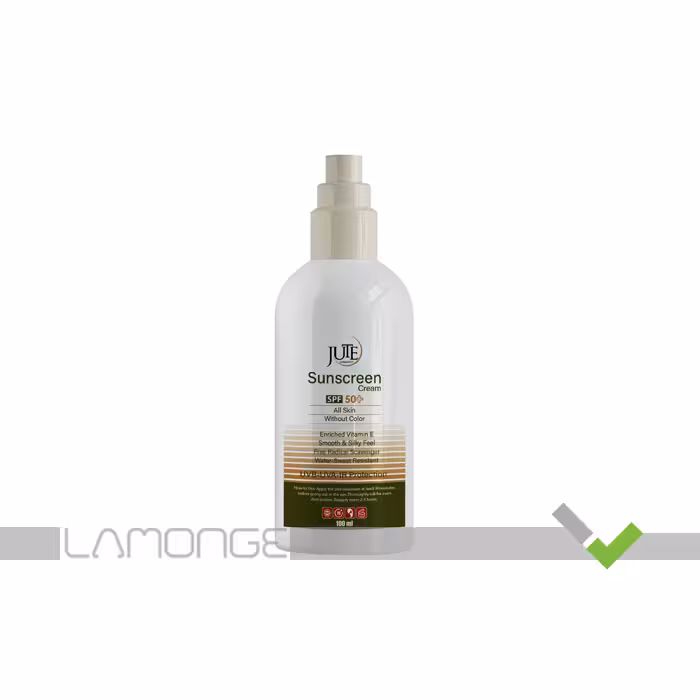 کرم ضد آفتاب SPF50 بی رنگ ژوت مناسب انواع پوست حجم 100 میلی لیتر