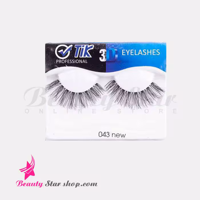 مژه مصنوعی سه بعدی استدیو افکت تیک مدل 043