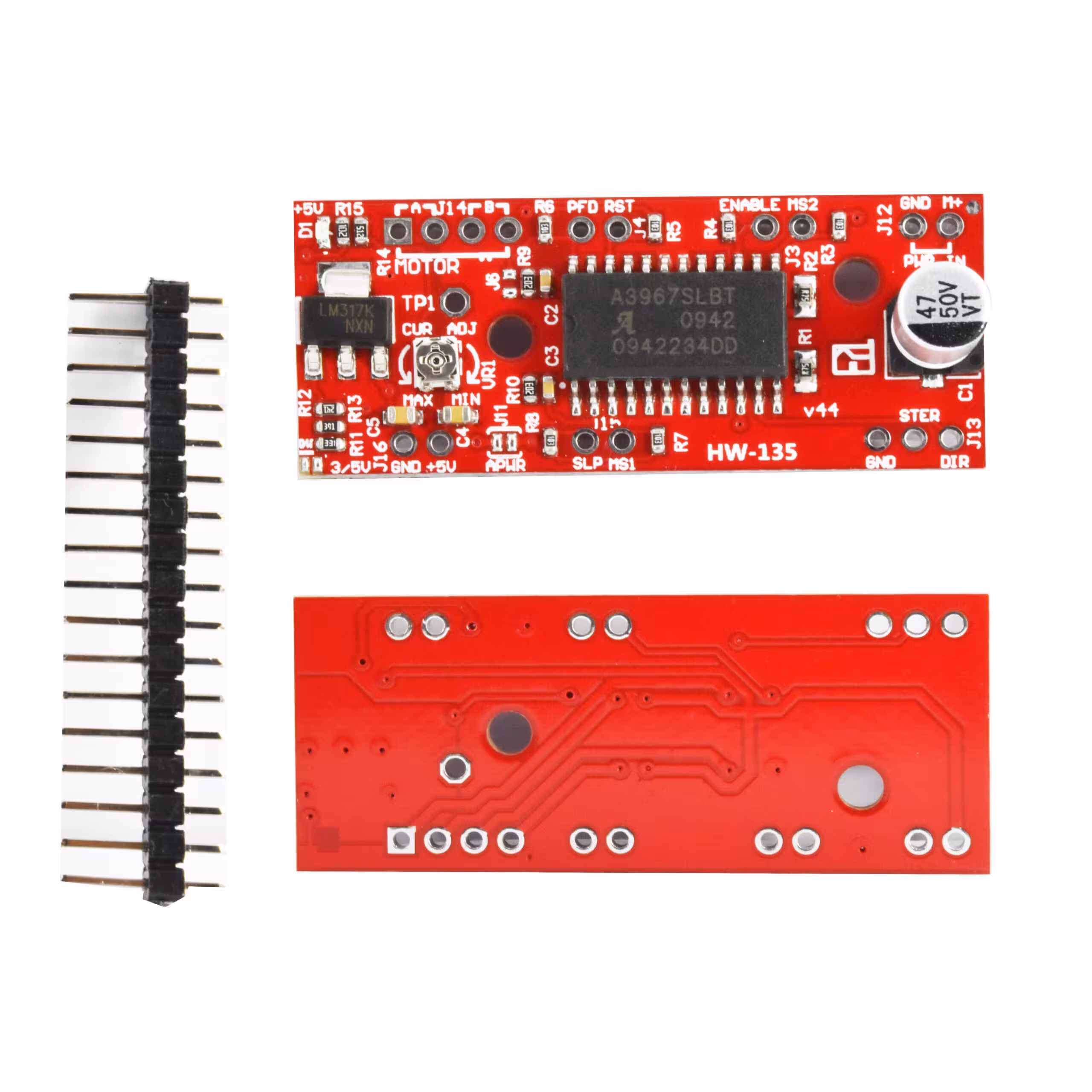 درایور استپر موتور A3967 EasyDriver V4.4 اورجینال