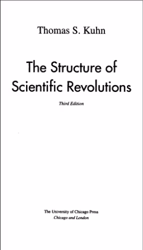خرید و دانلود نسخه کامل کتاب The structure of scientific revolutions