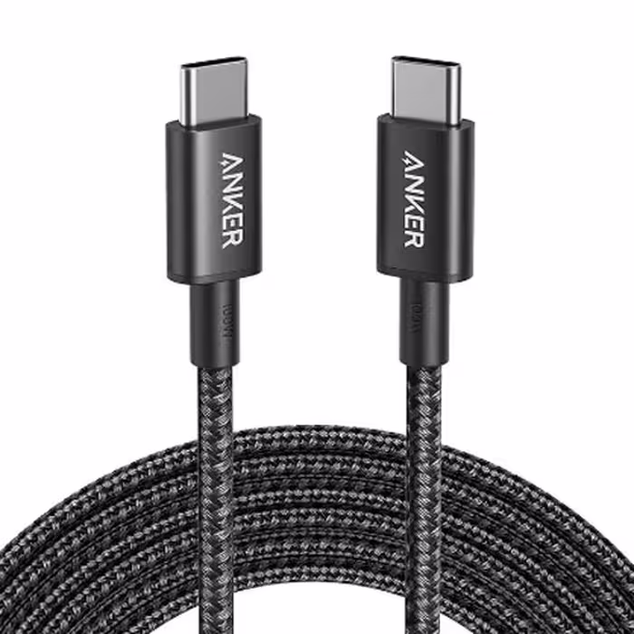 کابل شارژ دوسر تایپ سی 0.9 متری انکر مدل Anker A8756