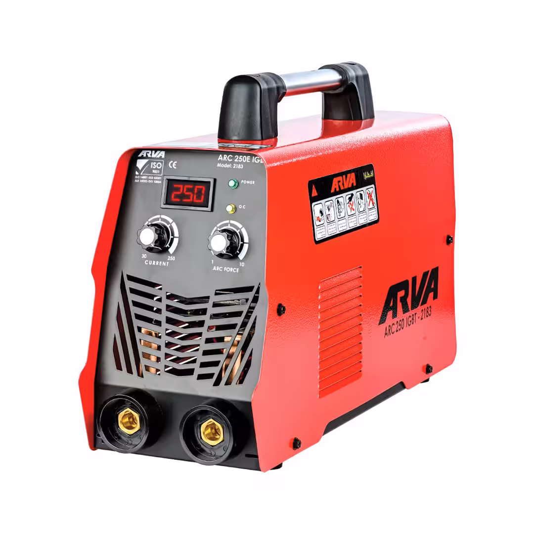 دستگاه جوش اینورتر 250 آمپر آروا مدل 2183