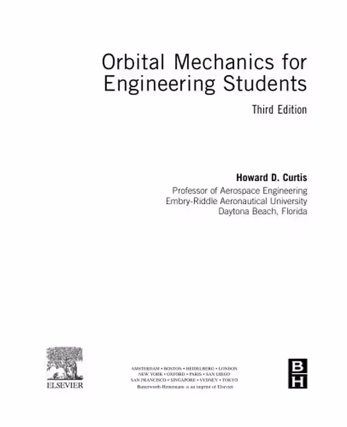خرید و دانلود نسخه کامل کتاب Orbital Mechanics for Engineering Students