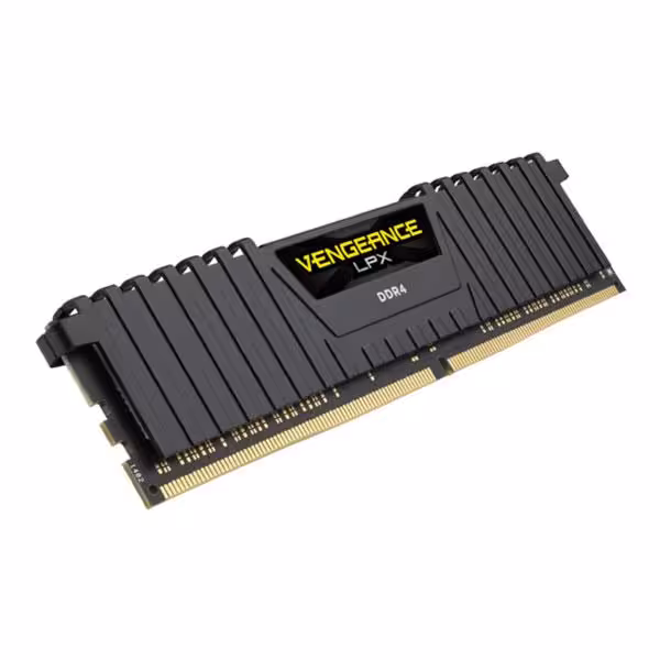 رم دسکتاپ کورسیر RAM CORSAIR DDR4 16GB 3200MHz CL16 VENGEANCE LPX Single