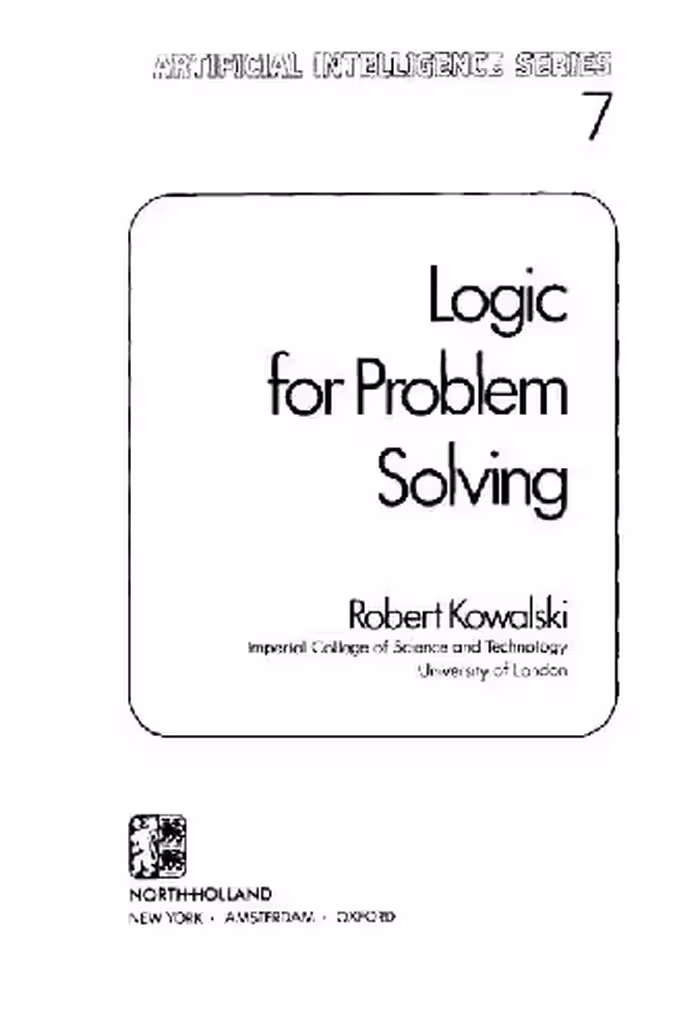 خرید و دانلود نسخه کامل کتاب Logic for problem solving