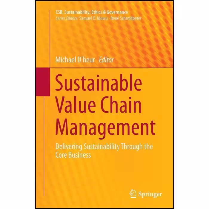 کتاب زبان اصلی Sustainable Value Chain Management اثر Michael D heur