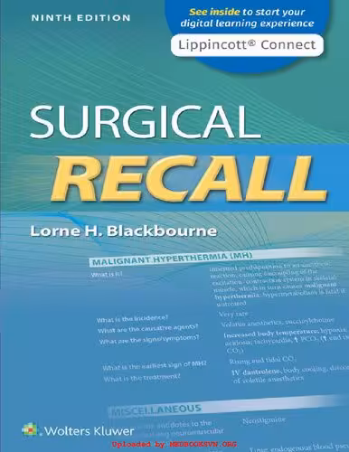 خرید و دانلود نسخه کامل کتاب Surgical Recall