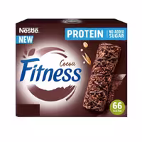 پروتئین بار رژیمی فیتنس با طعم شکلات و پروتئین بیشتر باکس 16 عددی fitness nestle