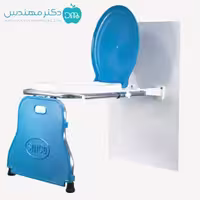 توالت فرنگی دیواری تاشو سینکو بدون قیف