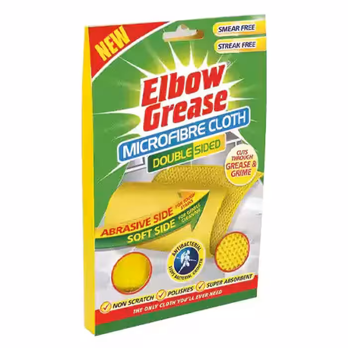 دستمال میکروفیبر بریتانیایی گریس البو Elbow Grease Microfibre Cloth