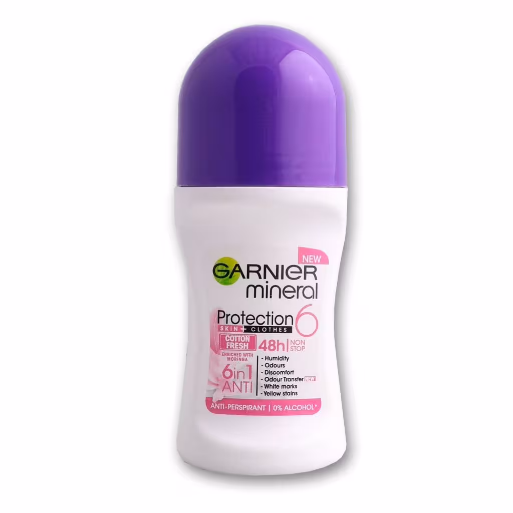 رول ضد تعریق زنانه گارنیر مدل COTTON FRESH حجم 50 گرم