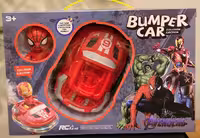 ماشین کنترلی تصادفی و دودزا طرح اسپایدرمن آیتم 6675