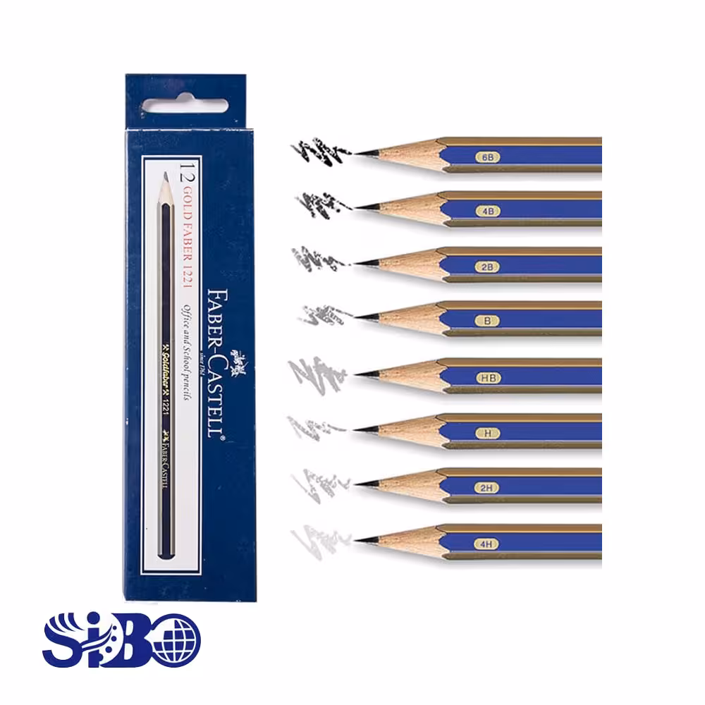 مداد طراحی فابرکاستل گلد B