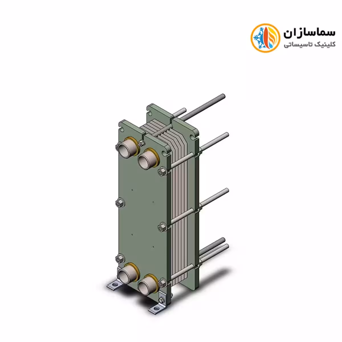 مبدل حرارتی صفحه ای سهند مدل SD05