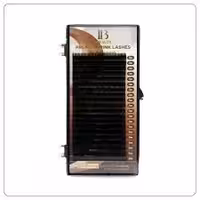 پالت مژه 16 ردیفه IB با فر CC ، ضخامت 0.07 و سایز mix