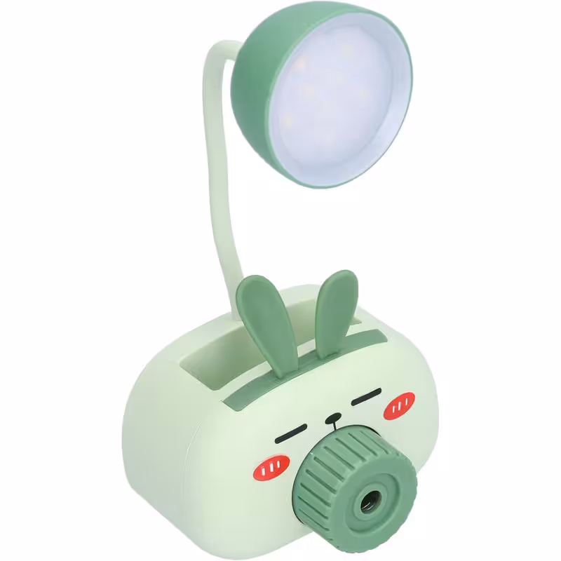 چراغ مطالعه شارژی مدل مدادتراش دار طرح خرگوش چشم بسته کد BOBO219 | کالا مکس