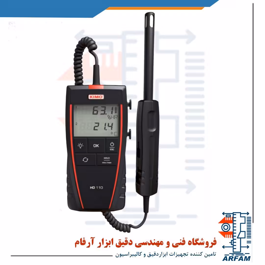 دما و رطوبت سنج پراب جدا KIMO HD110