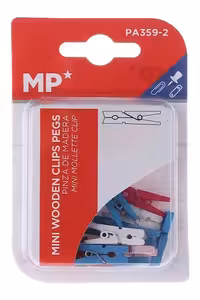 گیره چوبی رنگی 3.5 سانتی Pa359-4