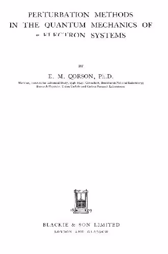 خرید و دانلود نسخه کامل کتاب Perturbation Methods in the Quantum Mechanics of N-Electron Systems