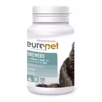 قرص مخمر پوست و مو گربه یوروپت تعداد 150 عددی