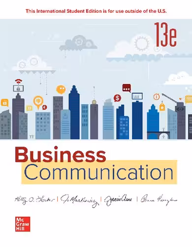 خرید و دانلود نسخه کامل کتاب Business Communication