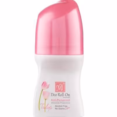 مام رول ضد تعریق زنانه صورتی مای